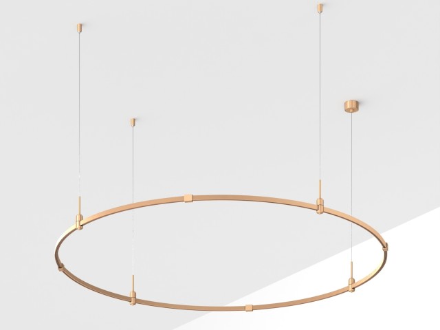 Основание ART-APRIORI-ROUND-HANG-R1800 (GD) (Arlight, IP20 Металл, 3 года) фото:2