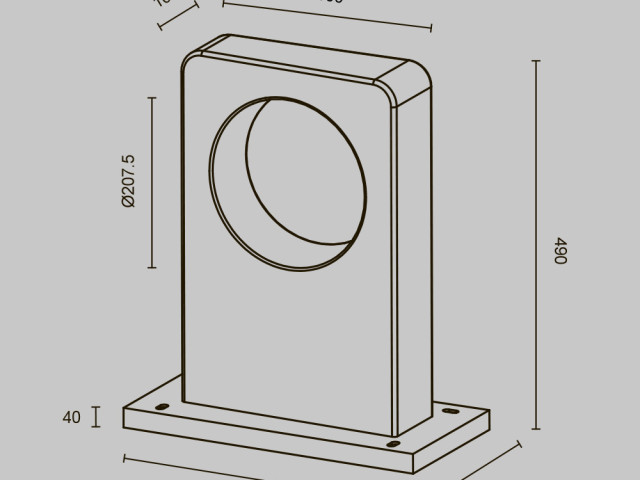 Ландшафтный светильник Outdoor O469FL-L7CM3K фото:12
