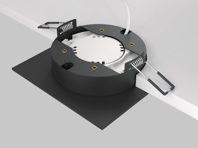 Встраиваемый светильник Technical DL086-GX53-SQ-B фото:2