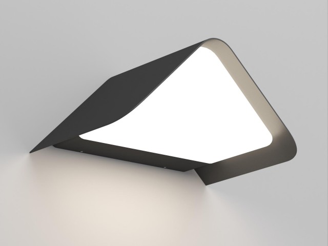 Светильник LGD-Wall-Delta-1B-12W Warm White (Arlight, IP54 Металл, 3 года) фото:1