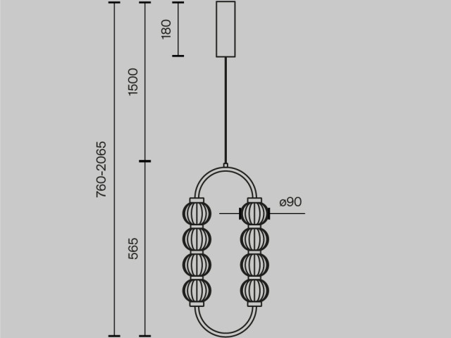 Подвесной светильник Maytoni MOD555PL-L11G3K фото:5