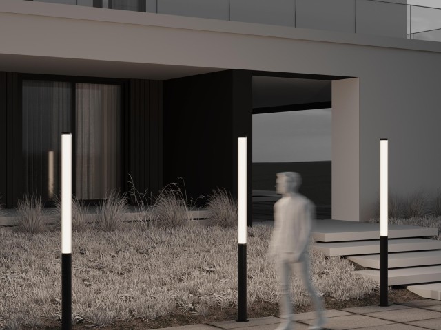 Садово-парковый светильник Outdoor O467FL-L100B3K фото:3
